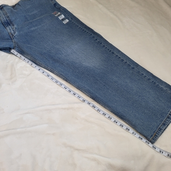 Men's Levi's 550 Relaxed-Fit Stretch Straight Blue Jeans 46x30 New - Picture 11 of 15